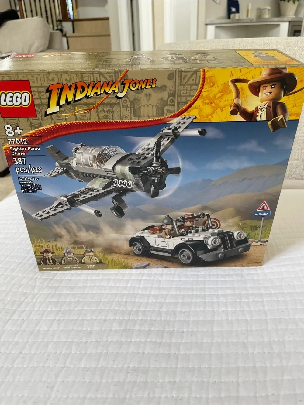 Lego Indiana Jones Fighter Plane Chase - retired brand new in box